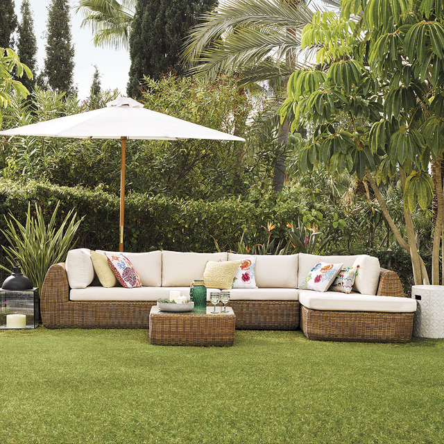 muebles de exterior rattan